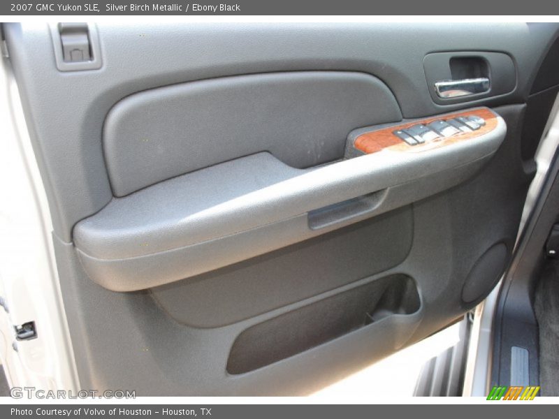Silver Birch Metallic / Ebony Black 2007 GMC Yukon SLE