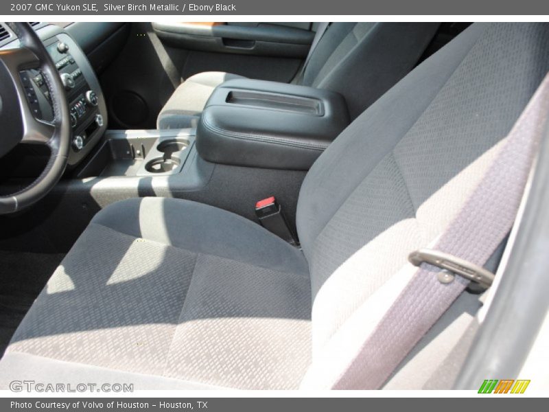 Silver Birch Metallic / Ebony Black 2007 GMC Yukon SLE