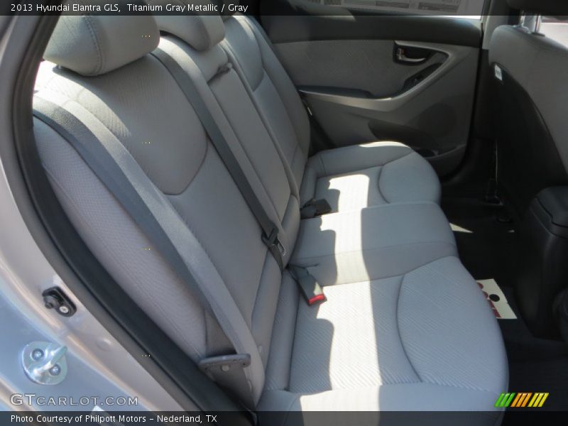 Titanium Gray Metallic / Gray 2013 Hyundai Elantra GLS