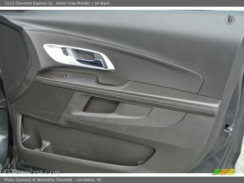 Ashen Gray Metallic / Jet Black 2013 Chevrolet Equinox LS