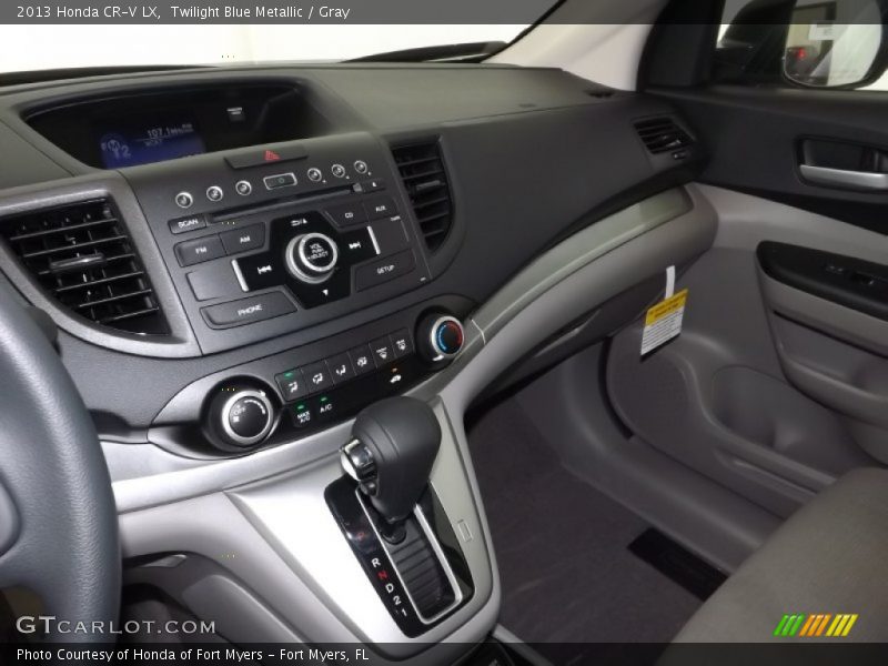 Twilight Blue Metallic / Gray 2013 Honda CR-V LX