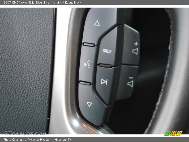 Silver Birch Metallic / Ebony Black 2007 GMC Yukon SLE