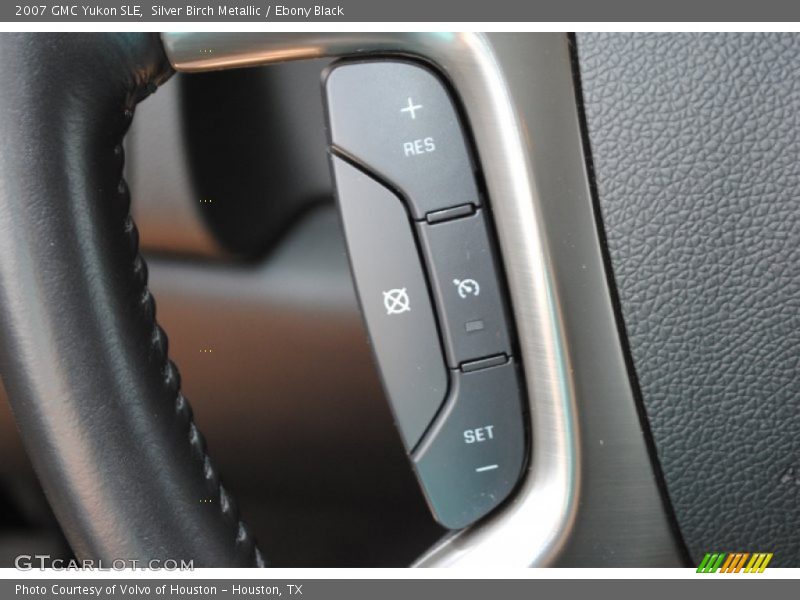Silver Birch Metallic / Ebony Black 2007 GMC Yukon SLE