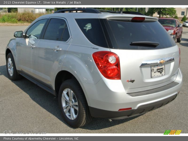 Silver Ice Metallic / Jet Black 2013 Chevrolet Equinox LT