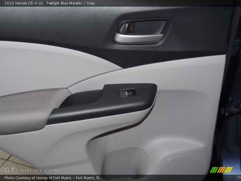 Twilight Blue Metallic / Gray 2013 Honda CR-V LX
