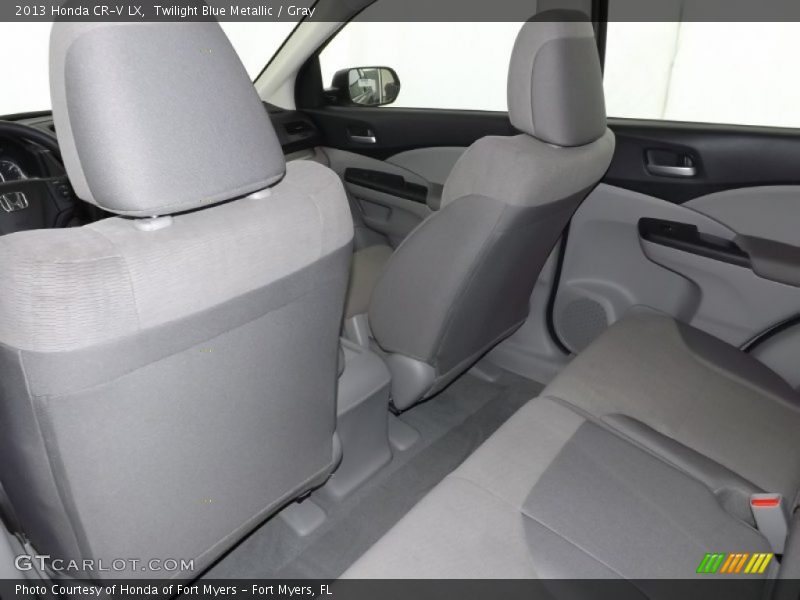 Twilight Blue Metallic / Gray 2013 Honda CR-V LX