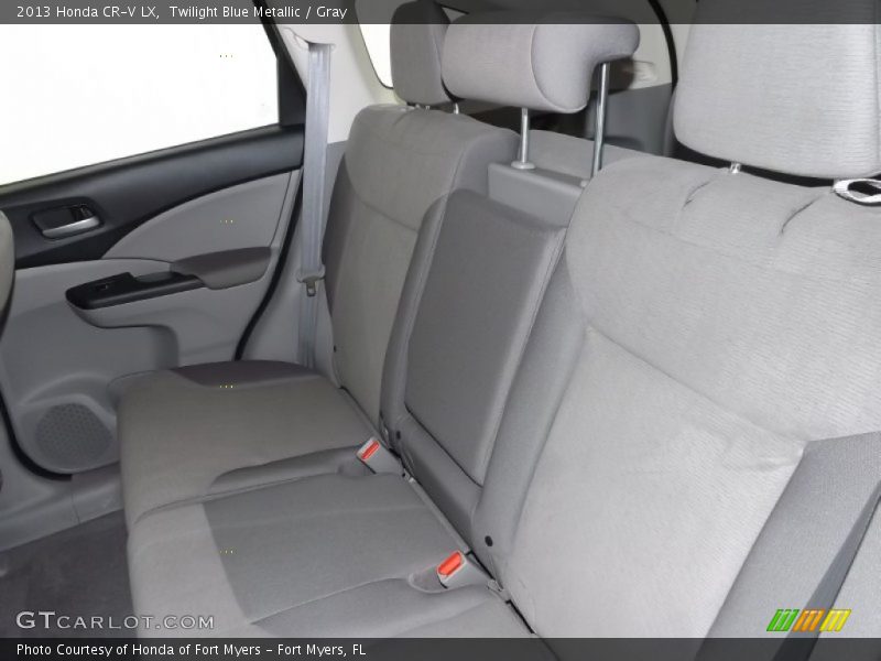 Twilight Blue Metallic / Gray 2013 Honda CR-V LX