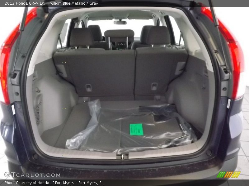 Twilight Blue Metallic / Gray 2013 Honda CR-V LX