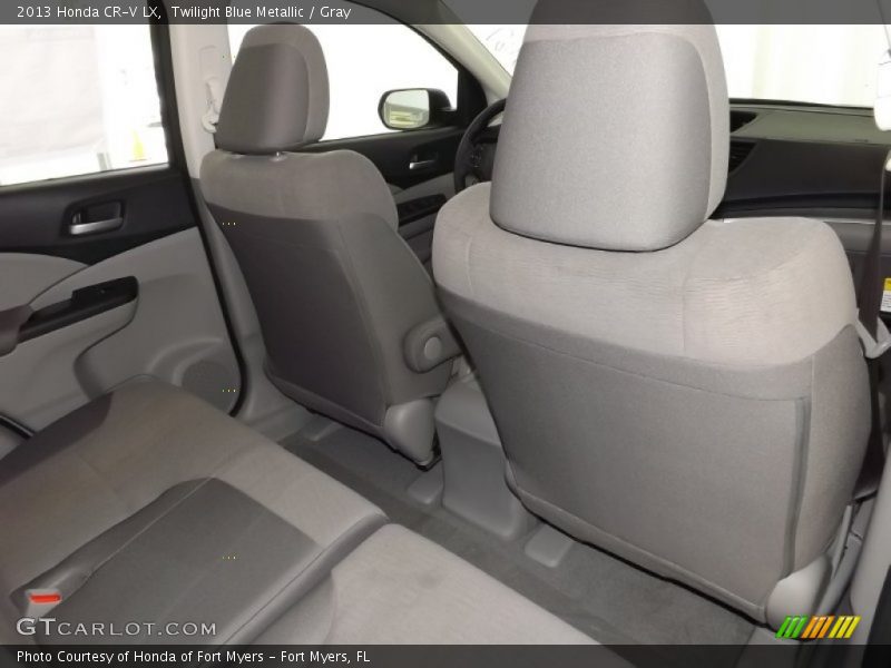 Twilight Blue Metallic / Gray 2013 Honda CR-V LX