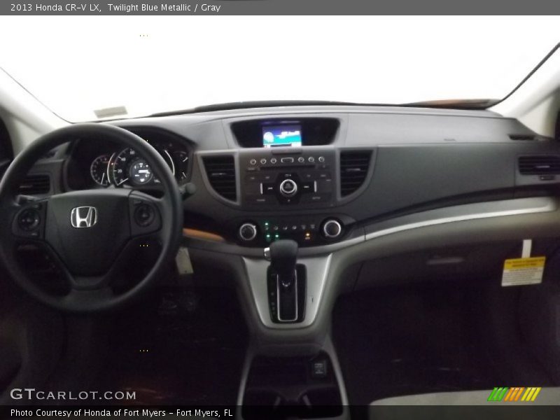 Twilight Blue Metallic / Gray 2013 Honda CR-V LX