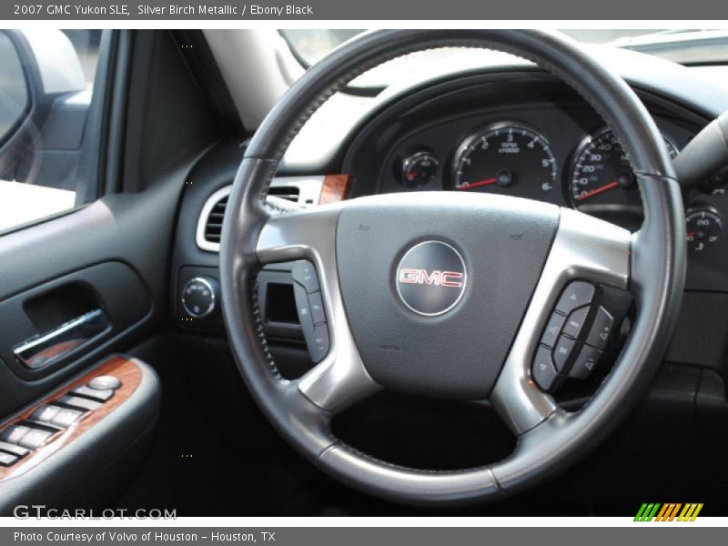 Silver Birch Metallic / Ebony Black 2007 GMC Yukon SLE