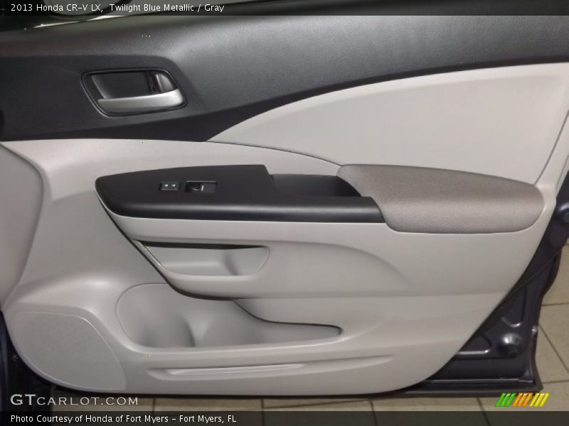 Twilight Blue Metallic / Gray 2013 Honda CR-V LX