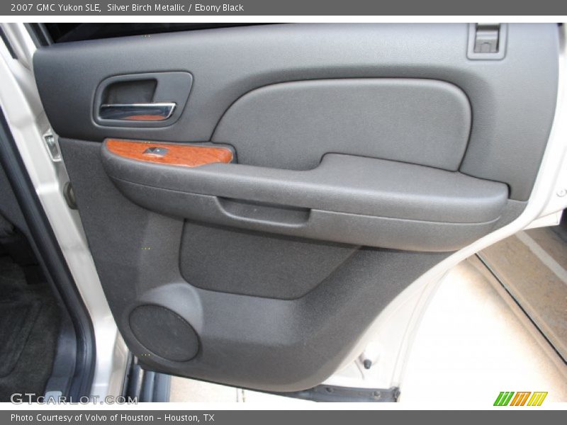 Silver Birch Metallic / Ebony Black 2007 GMC Yukon SLE