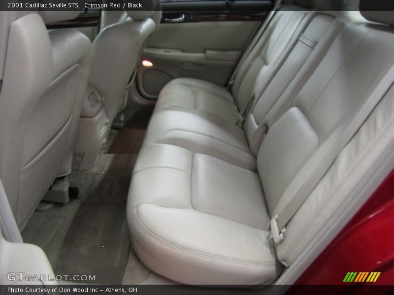 Crimson Red / Black 2001 Cadillac Seville STS