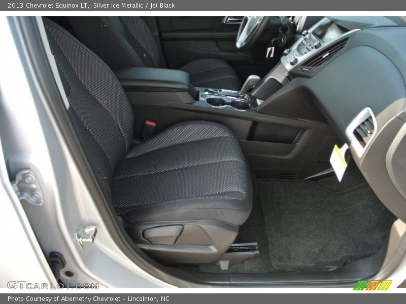 Silver Ice Metallic / Jet Black 2013 Chevrolet Equinox LT