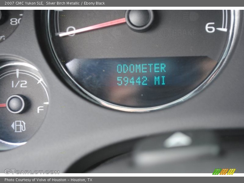 Silver Birch Metallic / Ebony Black 2007 GMC Yukon SLE