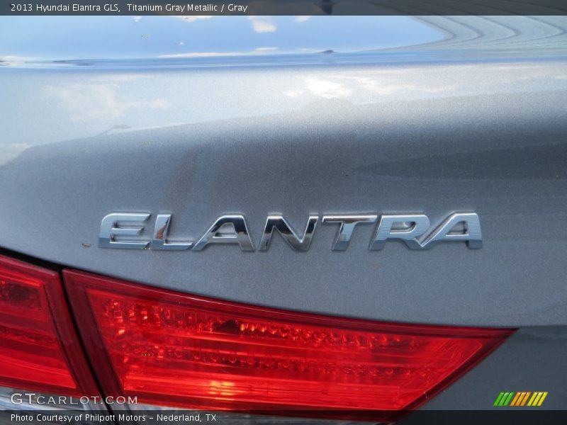 Titanium Gray Metallic / Gray 2013 Hyundai Elantra GLS