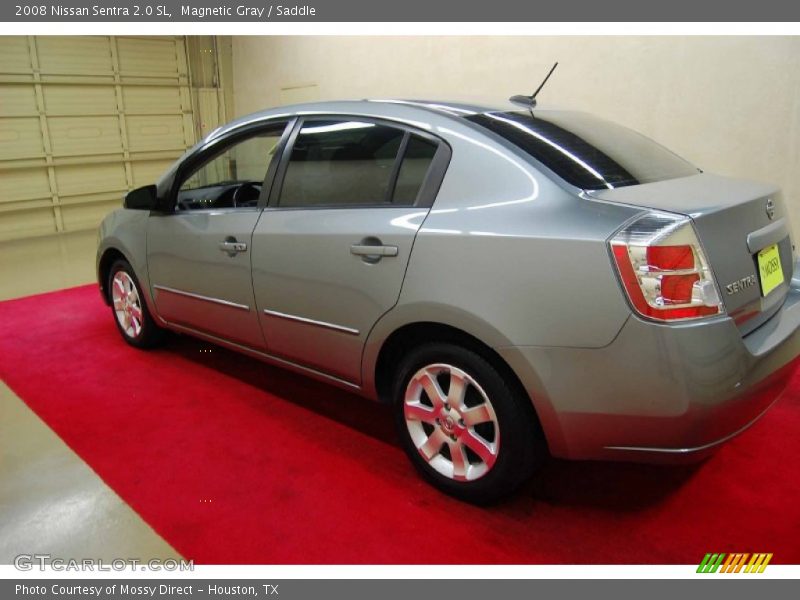 Magnetic Gray / Saddle 2008 Nissan Sentra 2.0 SL