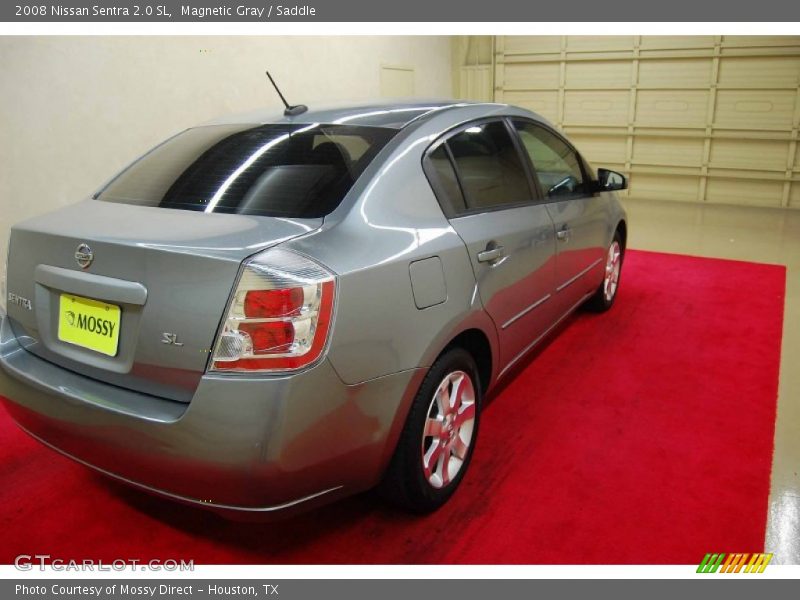 Magnetic Gray / Saddle 2008 Nissan Sentra 2.0 SL