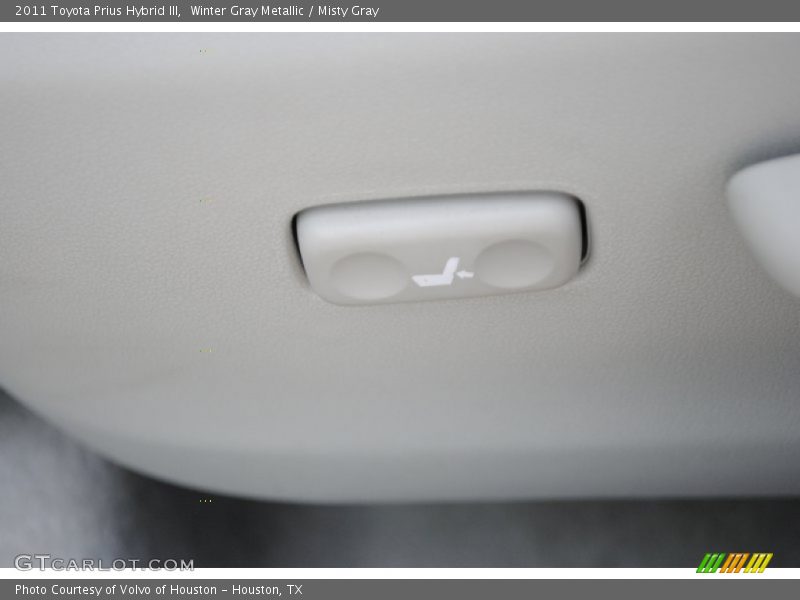 Winter Gray Metallic / Misty Gray 2011 Toyota Prius Hybrid III
