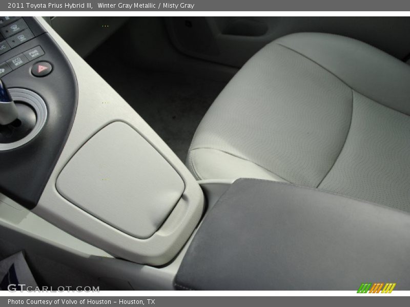Winter Gray Metallic / Misty Gray 2011 Toyota Prius Hybrid III