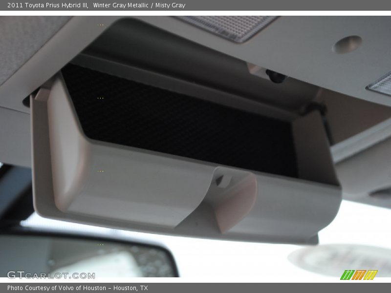 Winter Gray Metallic / Misty Gray 2011 Toyota Prius Hybrid III