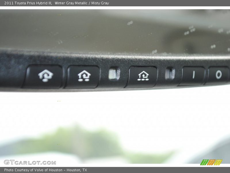 Winter Gray Metallic / Misty Gray 2011 Toyota Prius Hybrid III