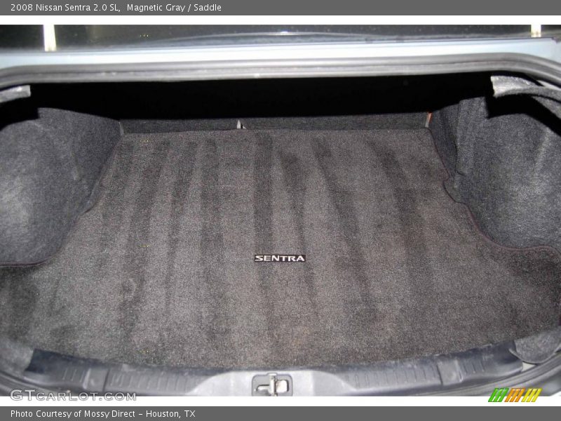 Magnetic Gray / Saddle 2008 Nissan Sentra 2.0 SL