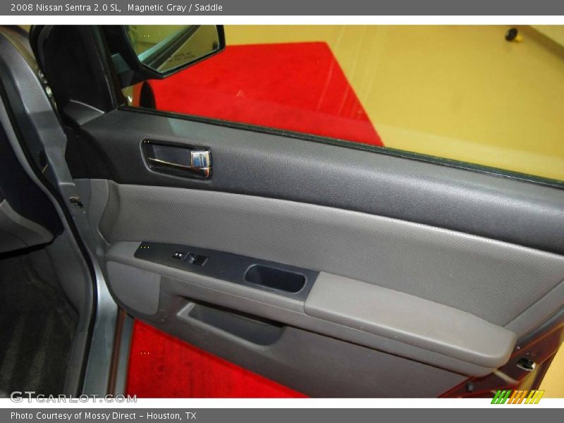 Magnetic Gray / Saddle 2008 Nissan Sentra 2.0 SL