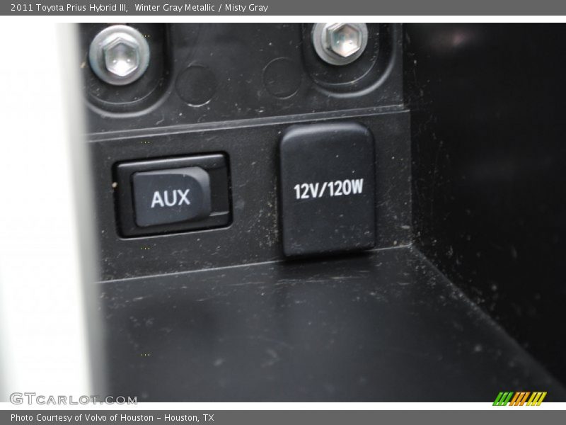 Winter Gray Metallic / Misty Gray 2011 Toyota Prius Hybrid III