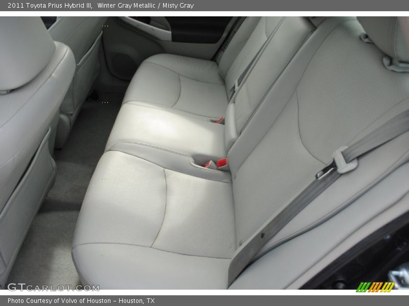 Winter Gray Metallic / Misty Gray 2011 Toyota Prius Hybrid III