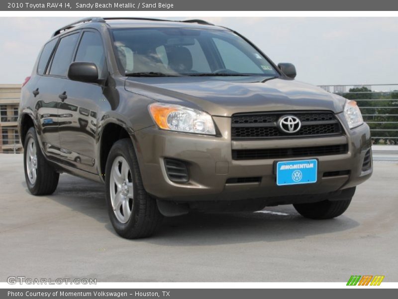 Sandy Beach Metallic / Sand Beige 2010 Toyota RAV4 I4