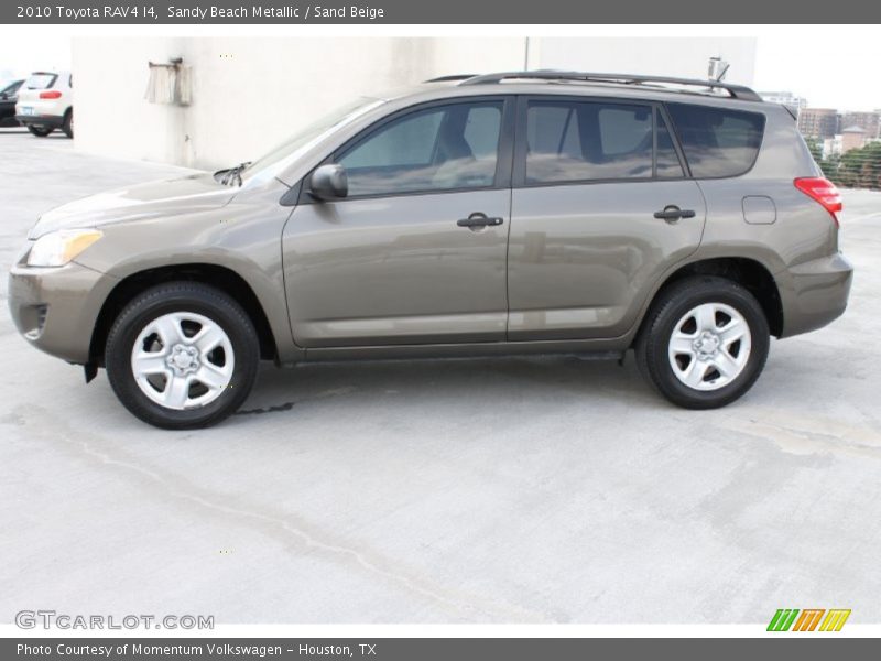 Sandy Beach Metallic / Sand Beige 2010 Toyota RAV4 I4