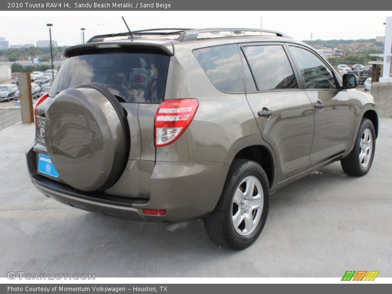 Sandy Beach Metallic / Sand Beige 2010 Toyota RAV4 I4