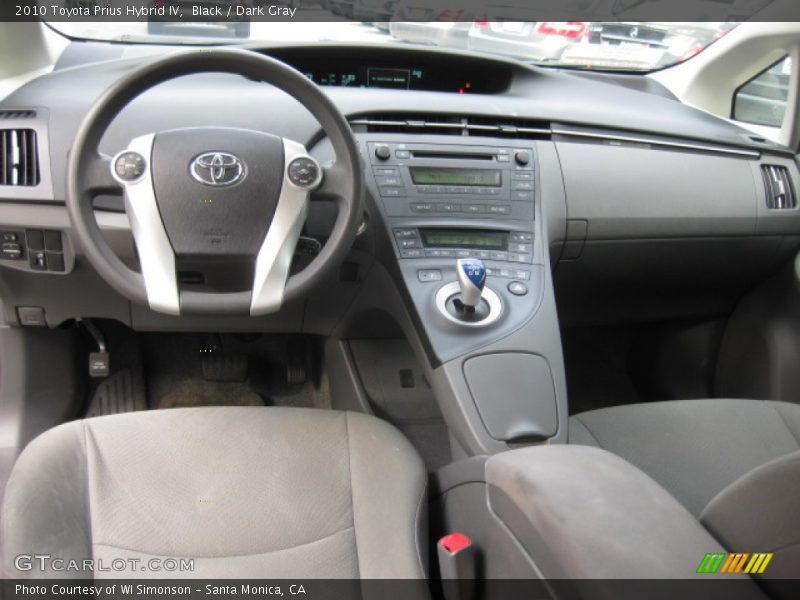 Black / Dark Gray 2010 Toyota Prius Hybrid IV