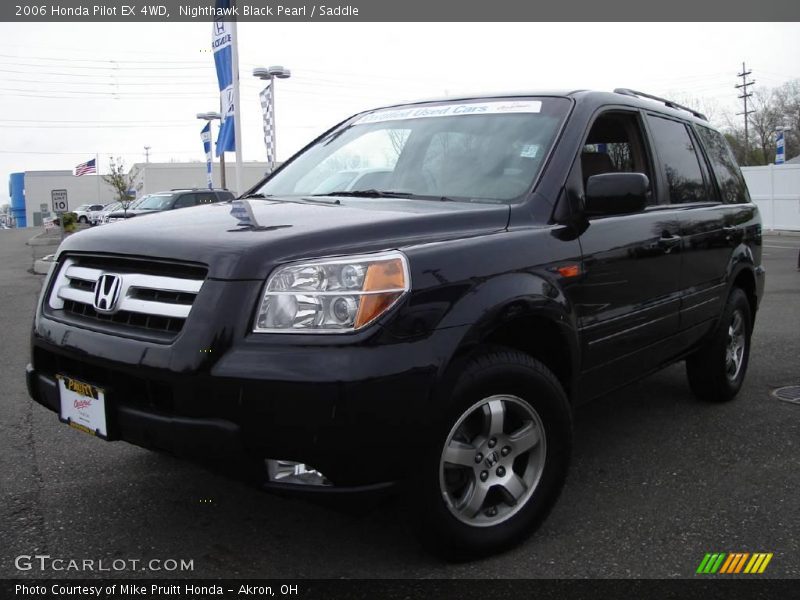 Nighthawk Black Pearl / Saddle 2006 Honda Pilot EX 4WD