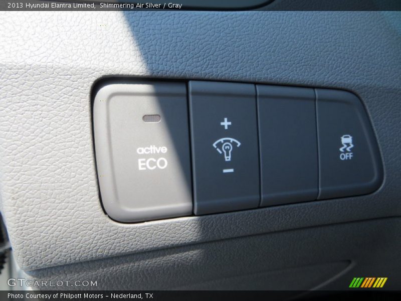 Shimmering Air Silver / Gray 2013 Hyundai Elantra Limited