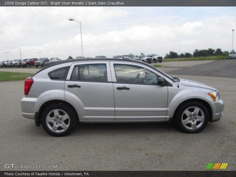 Bright Silver Metallic / Dark Slate Gray/Blue 2008 Dodge Caliber SXT