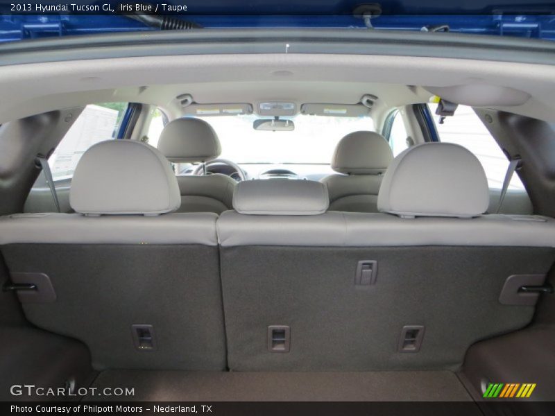 Iris Blue / Taupe 2013 Hyundai Tucson GL