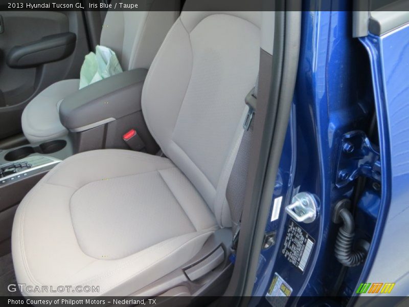 Iris Blue / Taupe 2013 Hyundai Tucson GL