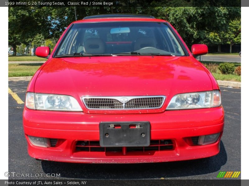 Classic Red / Stone Beige 1999 Infiniti G 20 Touring Sedan