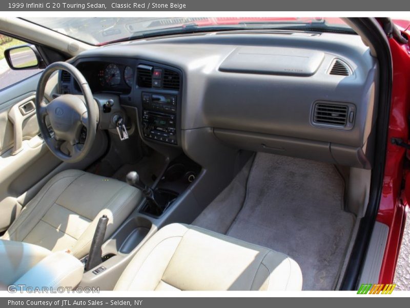 Classic Red / Stone Beige 1999 Infiniti G 20 Touring Sedan