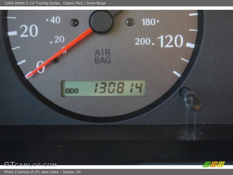 Classic Red / Stone Beige 1999 Infiniti G 20 Touring Sedan