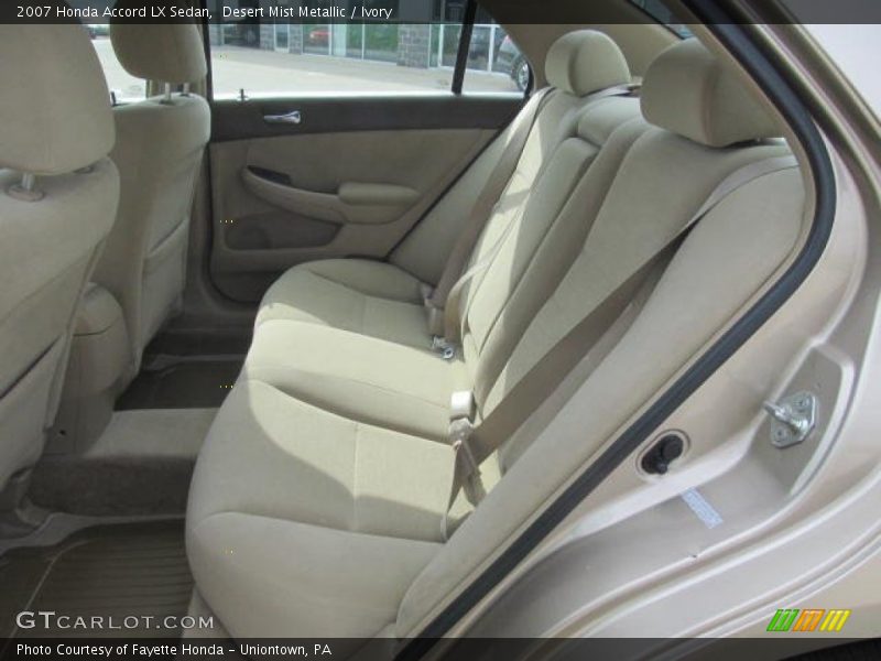 Desert Mist Metallic / Ivory 2007 Honda Accord LX Sedan