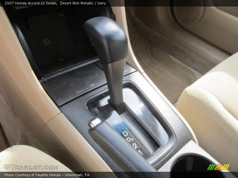 Desert Mist Metallic / Ivory 2007 Honda Accord LX Sedan