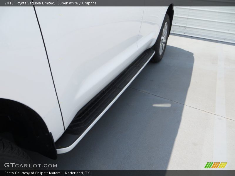 Super White / Graphite 2013 Toyota Sequoia Limited