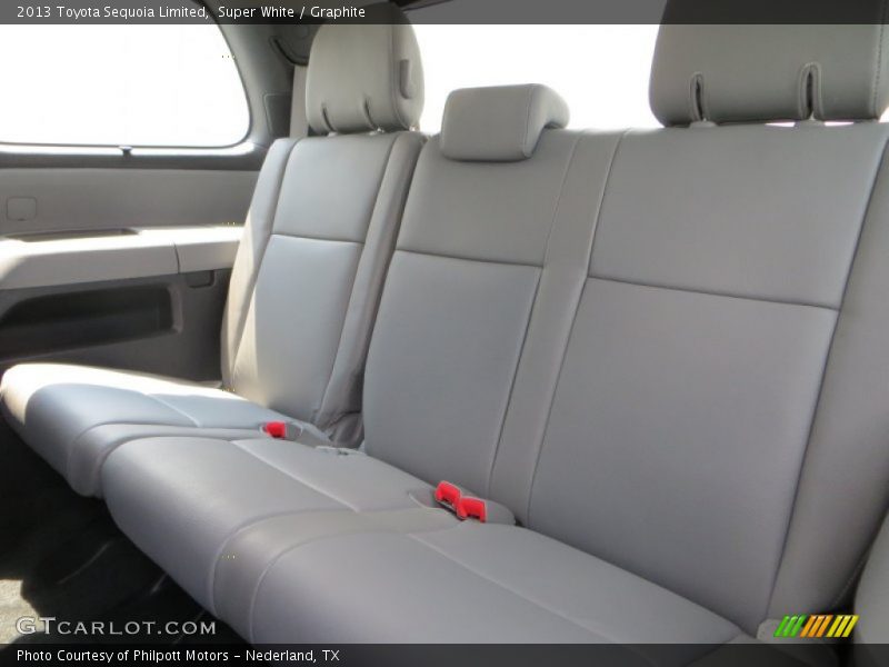 Super White / Graphite 2013 Toyota Sequoia Limited