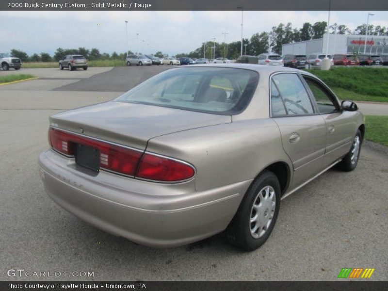 Gold Metallic / Taupe 2000 Buick Century Custom