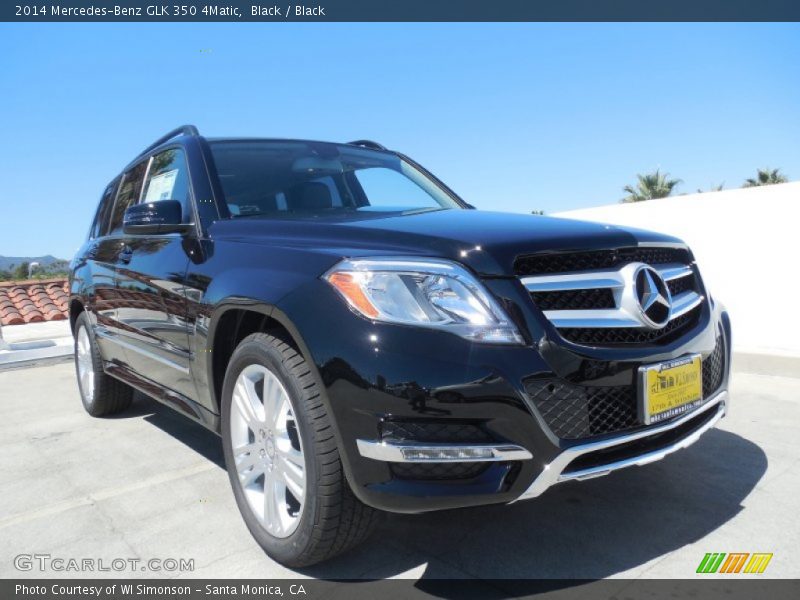 Black / Black 2014 Mercedes-Benz GLK 350 4Matic