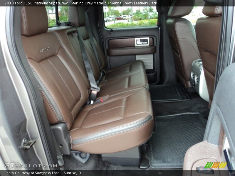 Rear Seat of 2010 F150 Platinum SuperCrew